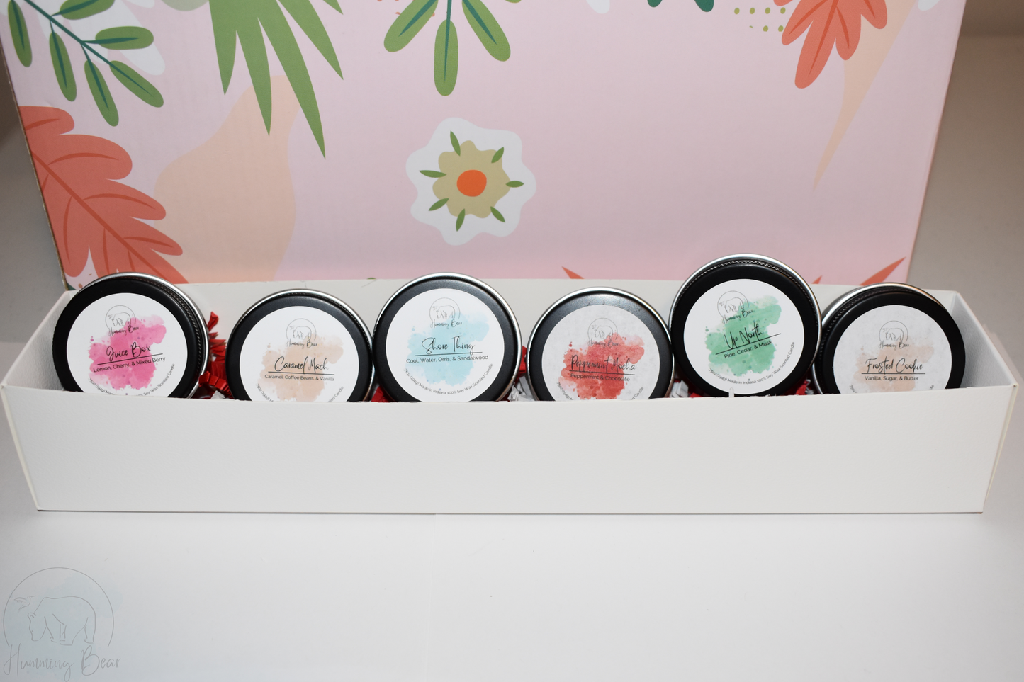 6 Pack Sample Sized Candles | Choose Your Own Scents