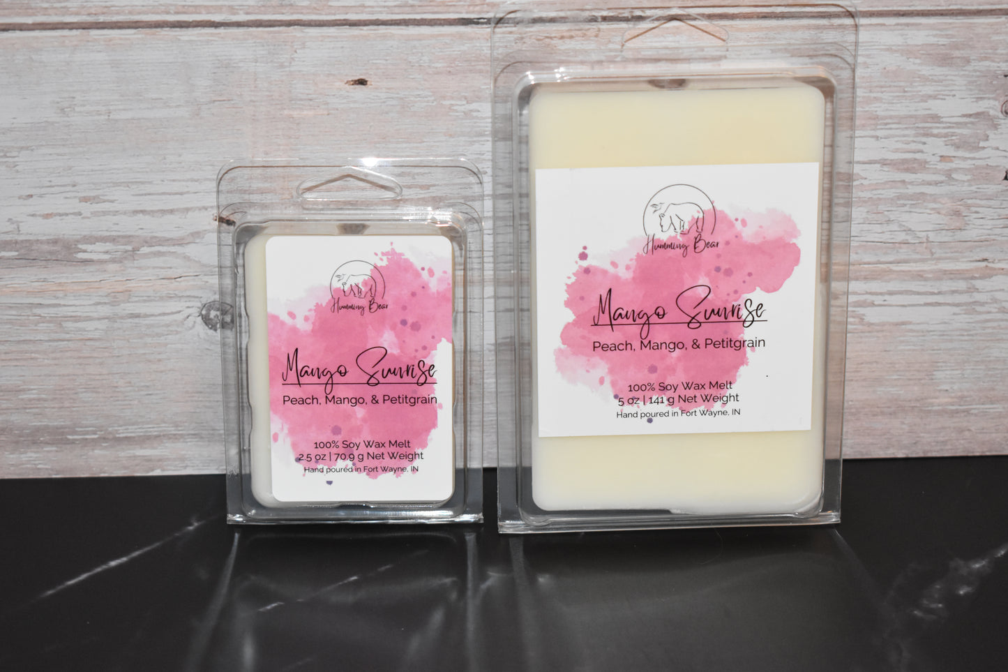 Mango Sunrise Wax Melt | Peach, Mango, & Petitgrain