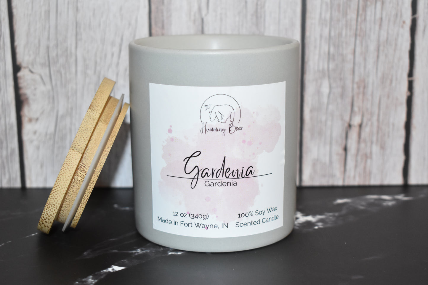 12oz Gardenia Soy Candle | Gardenia