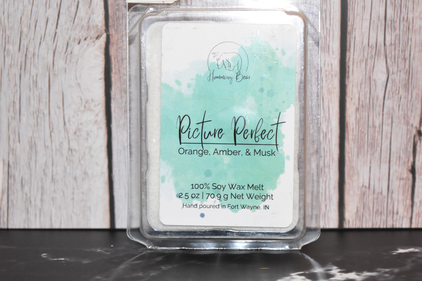 Picture Perfect Wax Melt | Orange, Amber, & Musk.