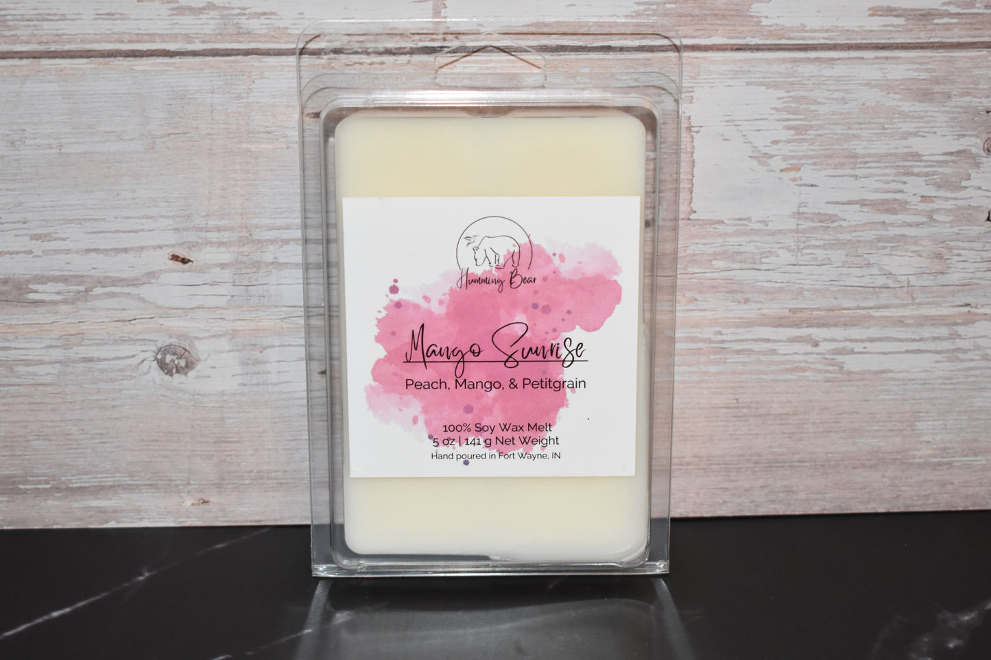 Mango Sunrise Wax Melt | Peach, Mango, & Petitgrain