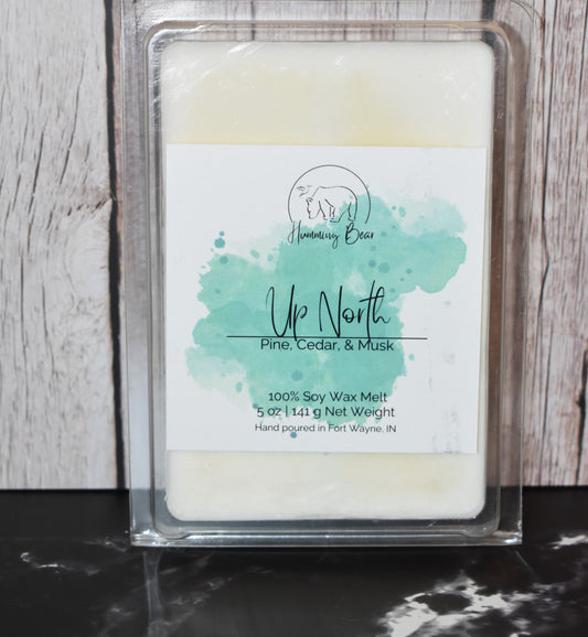 Up North Wax Melt | Pine, Cedar, & Musk.