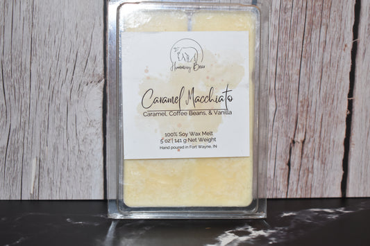 Caramel Macchiato Wax Melt | Caramel, Coffee Beans, & Vanilla.