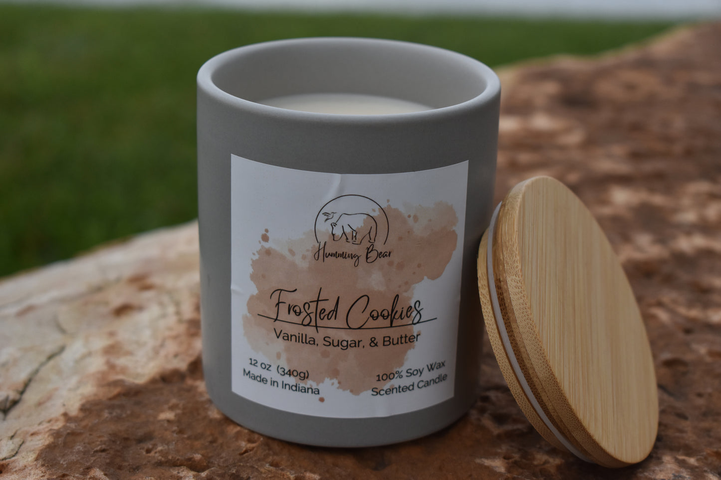 12 oz Frosted Cookie Soy Candle | Vanilla, Sugar, & Butter