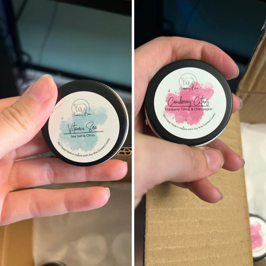 3 Pack Sample Size Candles | Choose Your Own Scents